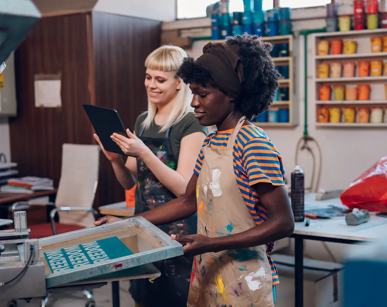 Page header background